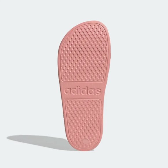 Women's Adidas Adilette Aqua Slide GZ5877 (Wonder Mauve / Wonder White) NWT - Picture 8 of 10